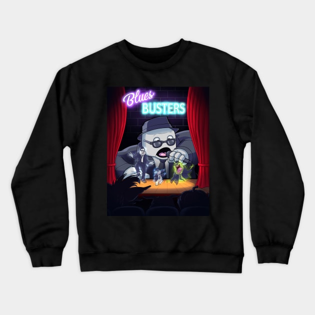 The Band! Crewneck Sweatshirt by MotownBluesBusters